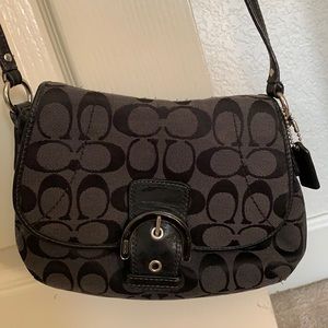 Black Coach Crossbody